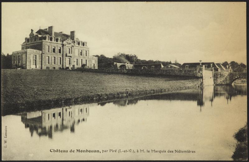 Château de Monbouan, Moulins