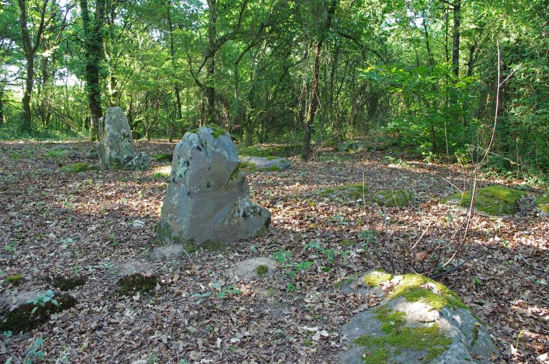 Deux menhirs à Tréfoux, Bagneux