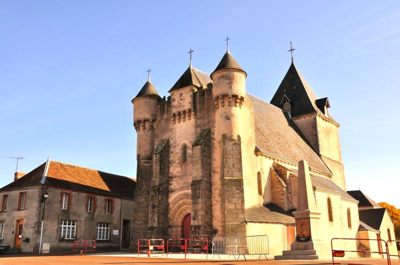 Église Saint-Michel, Lourdoueix-Saint-Michel