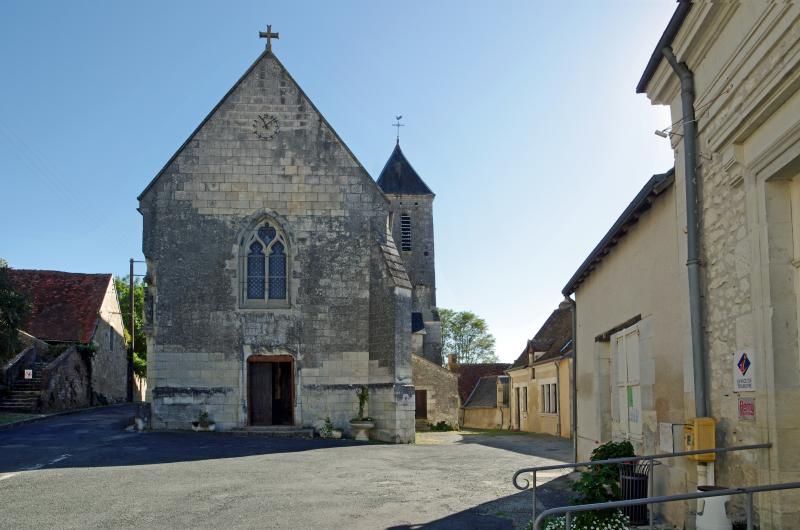 Ancienne collégiale Sainte-Menehould, actuelle église Saint-Sulpice, Palluau-sur-Indre