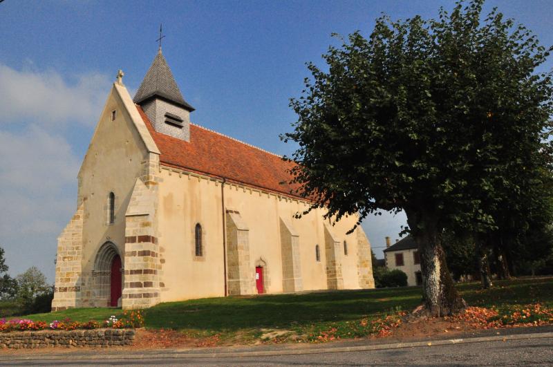 Eglise Saint-Sulpice, Roussines