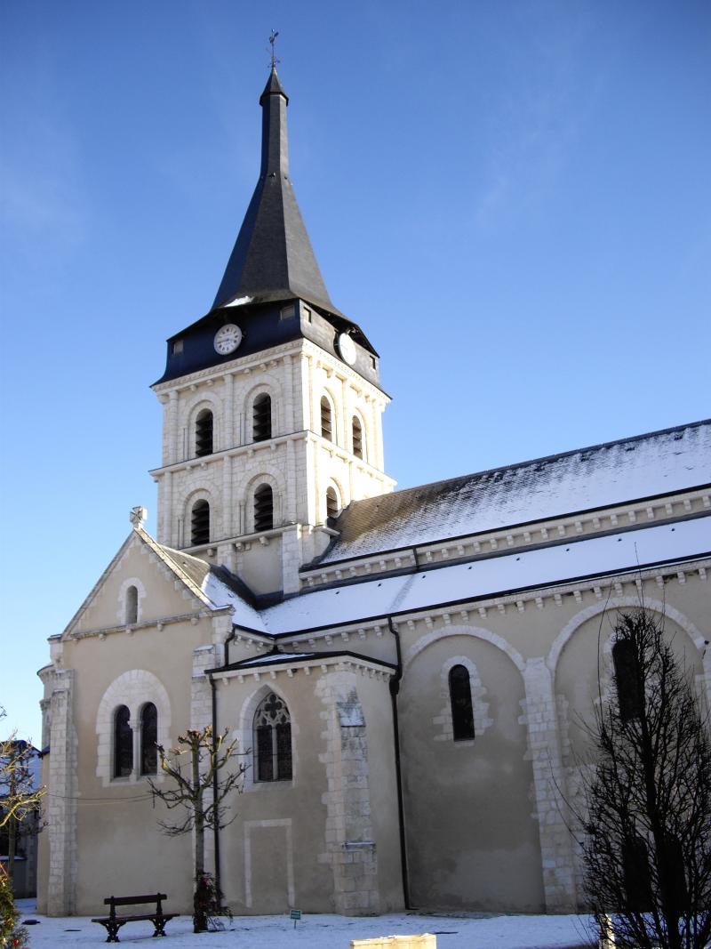 Eglise du prieuré Saint-Gaultier, Saint-Gaultier