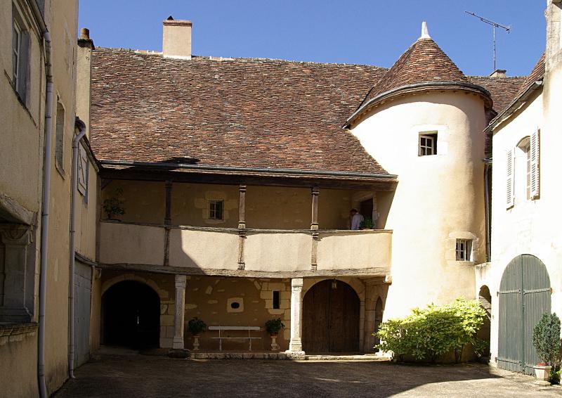 Hôtel de Châtillon de Villemorand (autrement de Busson de l'Age), sis Ville Haute, Le Blanc