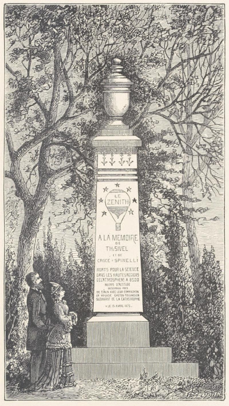 Monument aux aéronautes Théodore Sivel et Joseph-Eustache Crocé-Spinelli