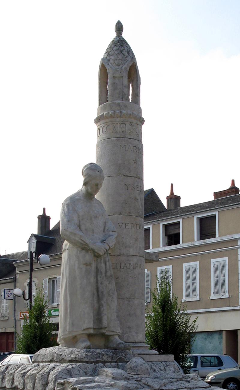 Le monument aux morts de la guerre de 1914-1918, La Châtre