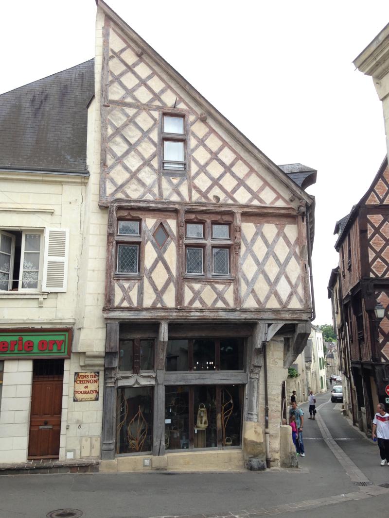 Maison à pans de bois du 15e siècle, Chinon