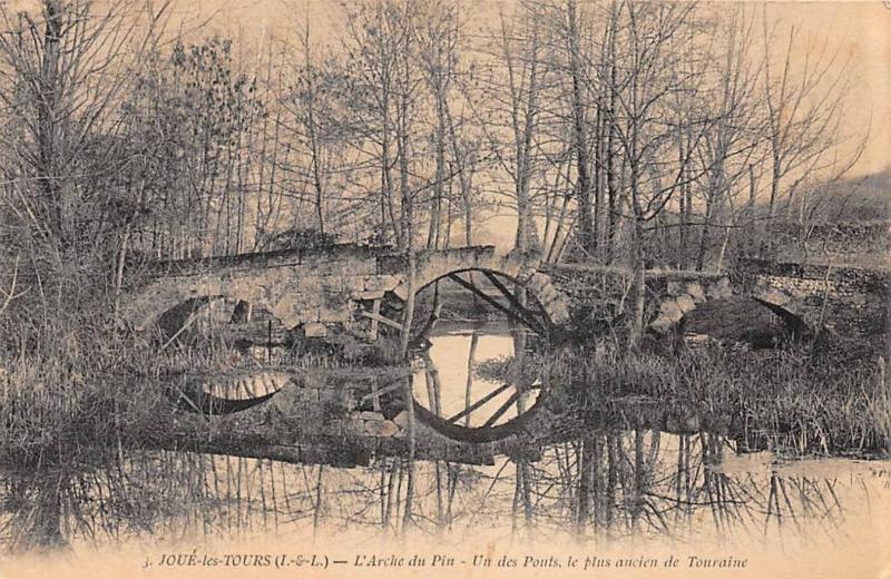 Vestiges du pont dit Arche du Pin, Joué-lès-Tours