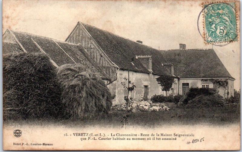 Maison, dite La Chavonnière, Véretz