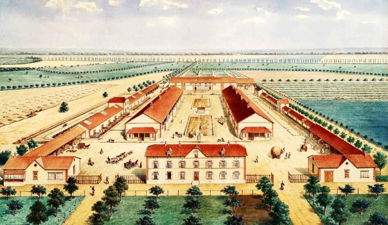 Domaine de la Donneterie et Ferme industrielle de Platé