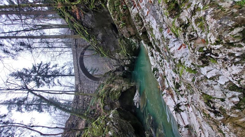 Pont Perent sur le Guiers-Mort, Saint-Pierre-de-Chartreuse