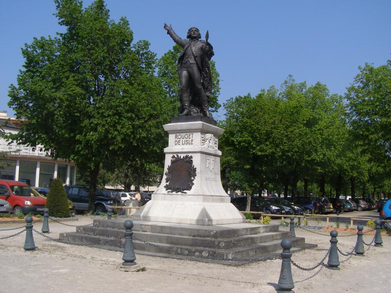 Monument commémoratif, dit statue de Rouget de Lisle, Lons-le-Saunier