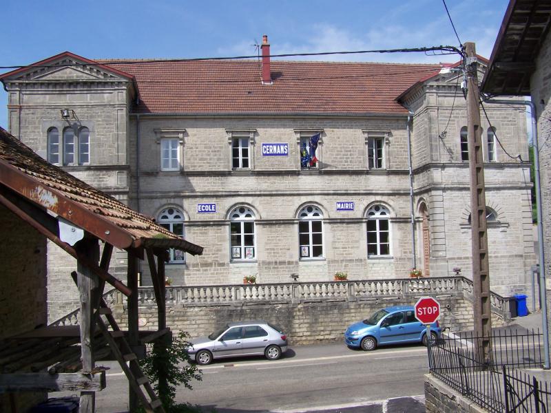 Ecole - mairie, Cernans