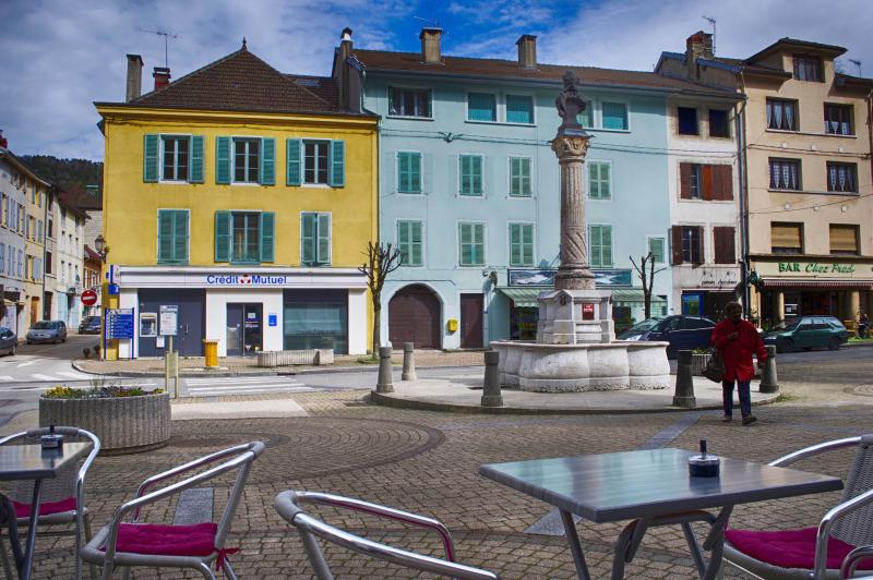 Fontaine de l'Hôtel de Ville, Moirans-en-Montagne