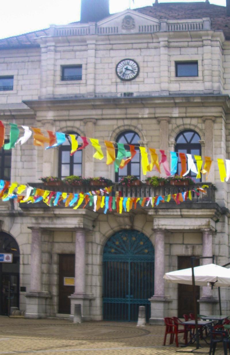 Hôtel de ville - Halle au blé, Moirans-en-Montagne