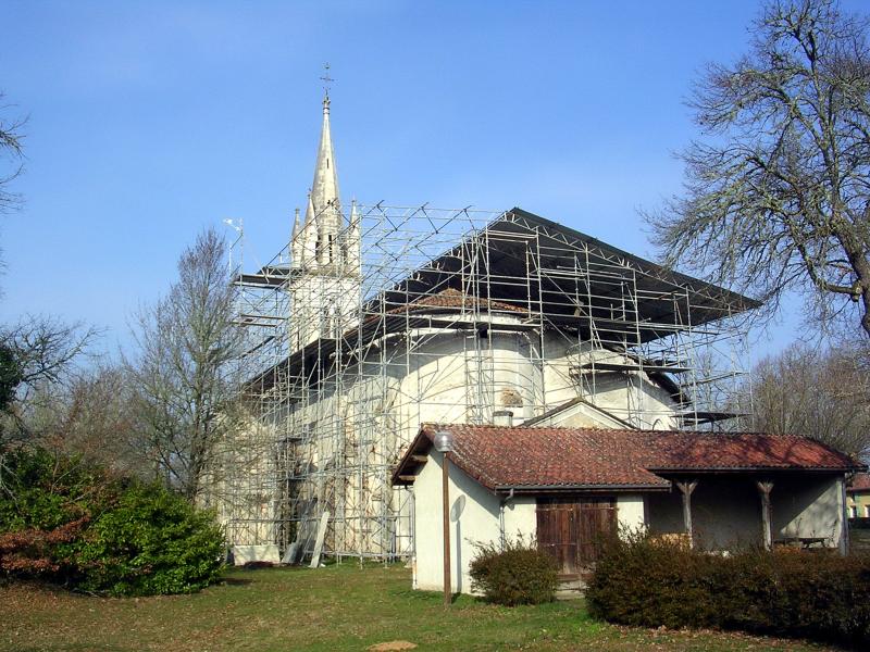 Église Saint-Martin, Commensacq