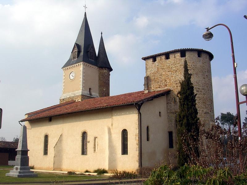 Eglise Saint-Médard, Geloux