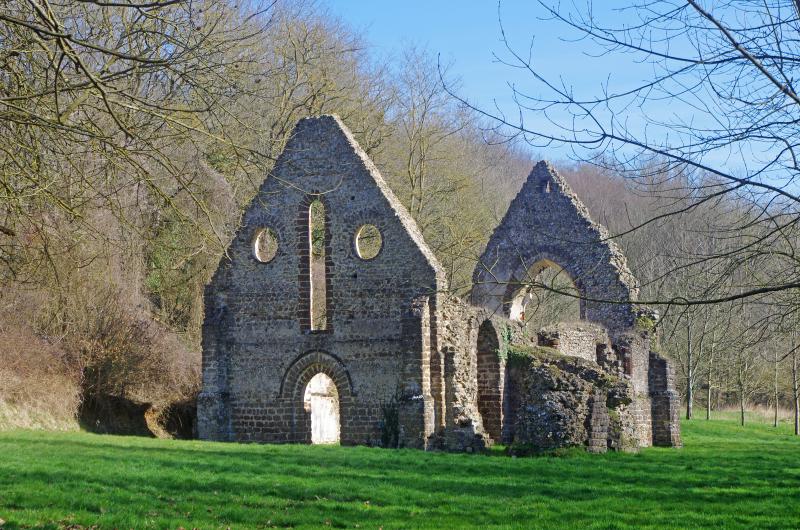 Ruines de la chapelle de Guériteau, Choue