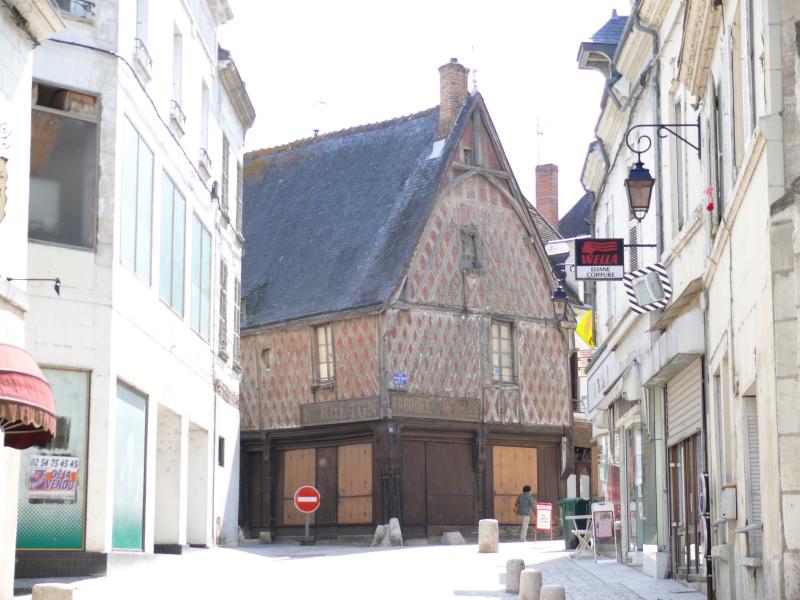 Maison à pans de bois, Saint-Aignan