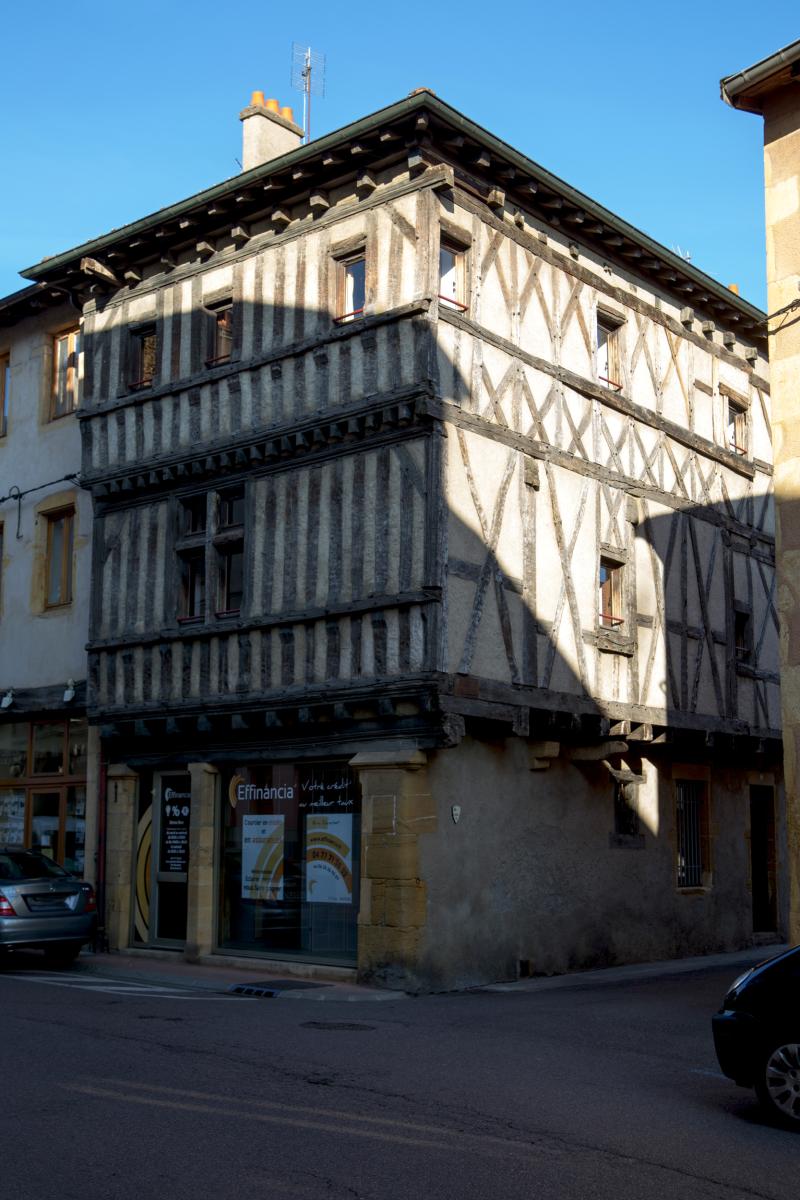Maison à pans de bois, Charlieu