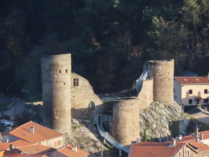 Château de Rochetaillée (restes), Saint-Étienne
