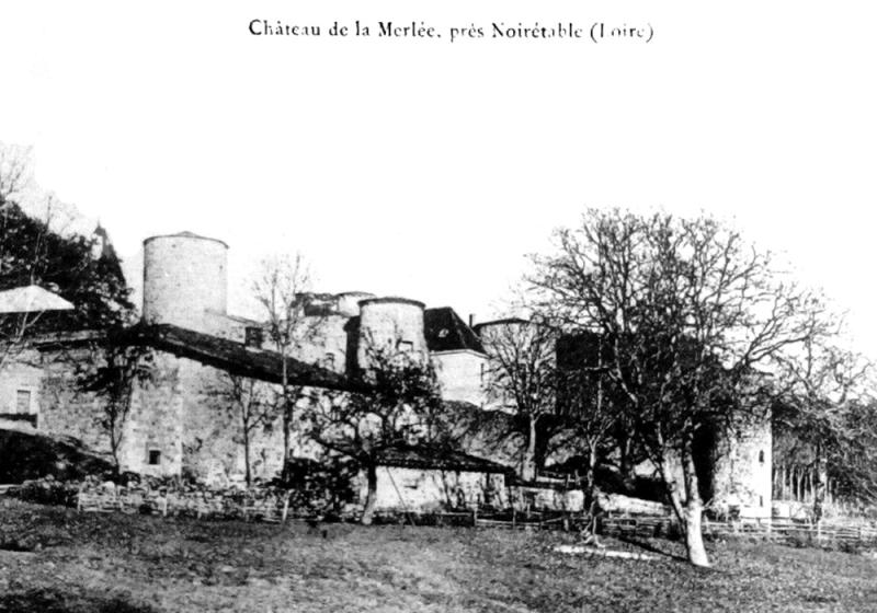 Château de la Merlée, Vêtre-sur-Anzon