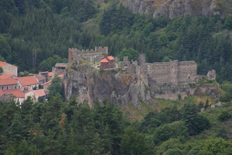 Restes du Château fort, Arlempdes