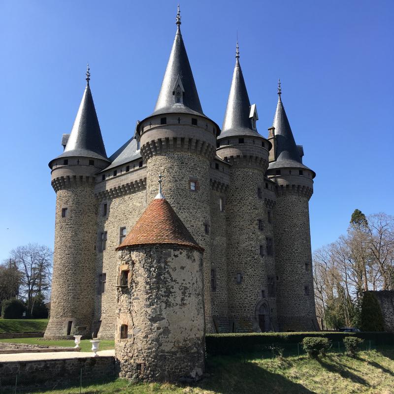 Château de Flaghac, Saint-Georges-d'Aurac