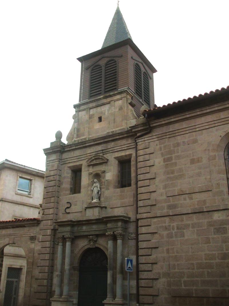 Eglise Saint-Vozy, ancienne chapelle du monastère, Vals-près-le-Puy