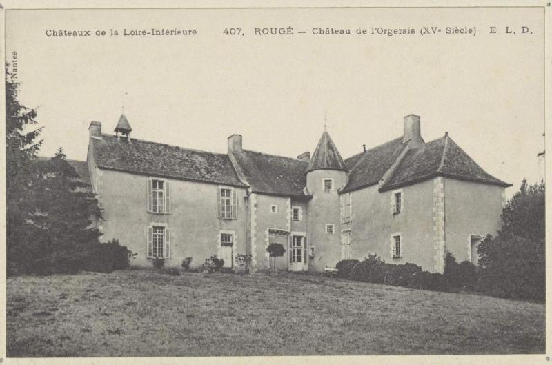 Manoir de l'Orgeraie, Rougé