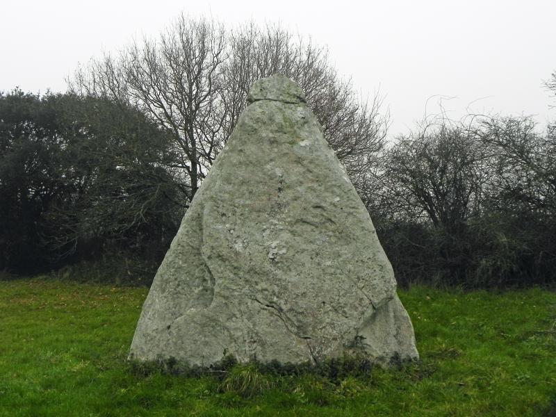 Pierre mégalithique dénommée Menhir du Boivre