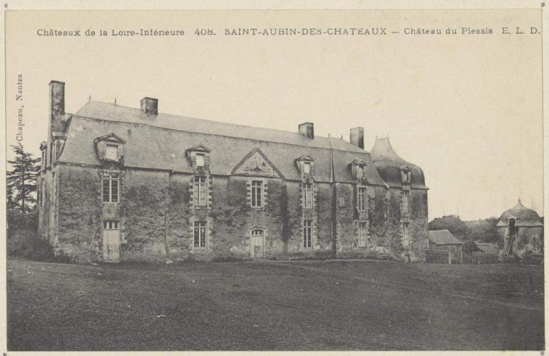 Château du Plessis, Saint-Aubin-des-Châteaux