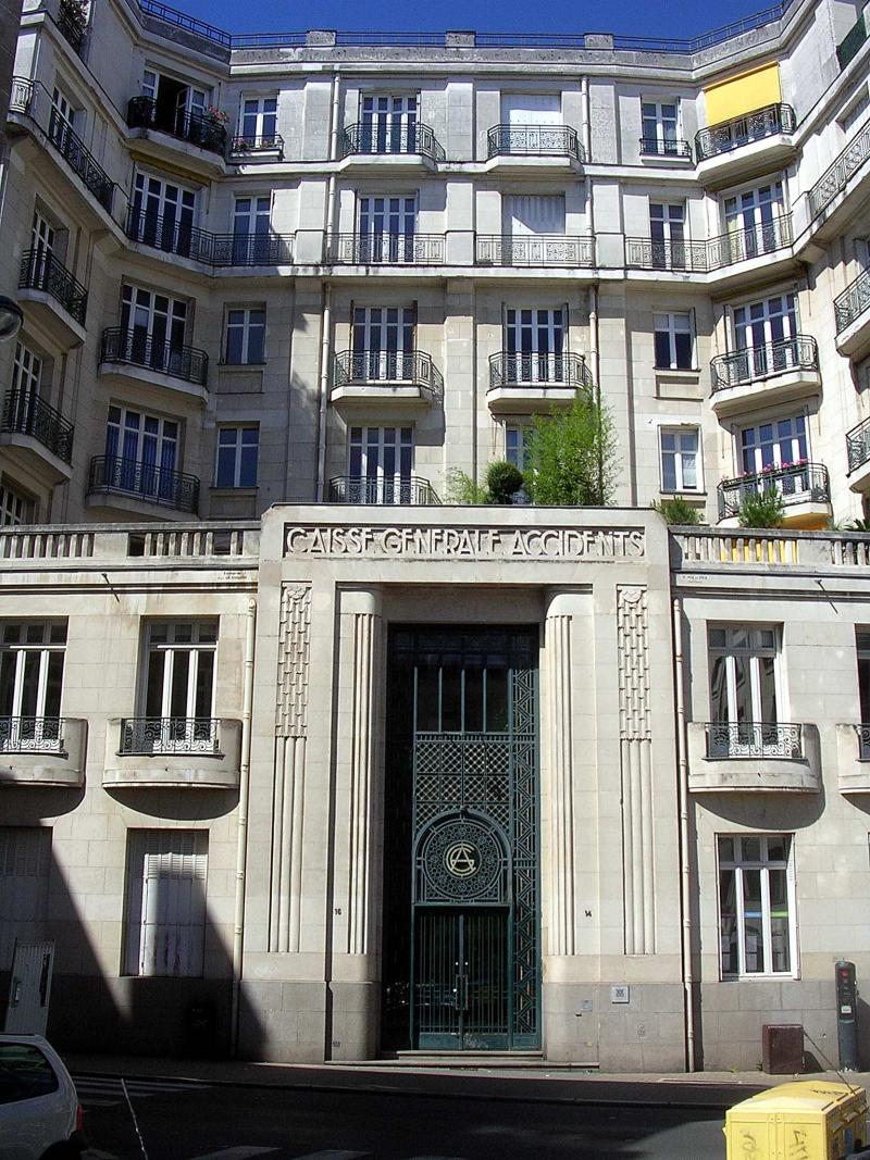 Immeuble de la Compagnie générale d'Accident (CGA), Nantes