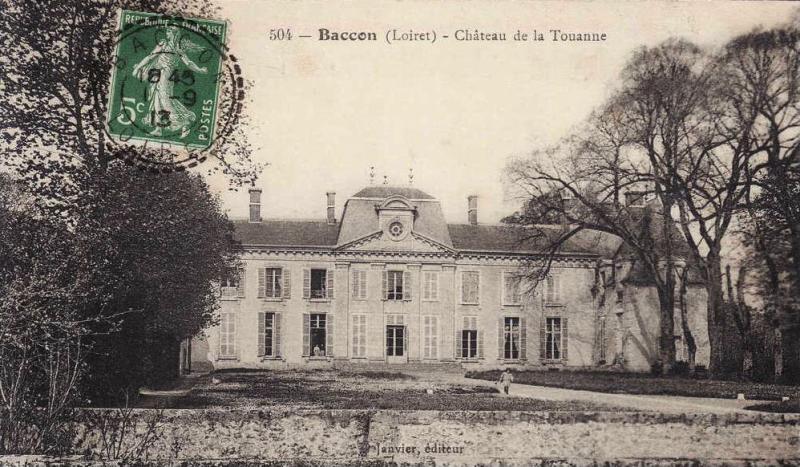 Château de la Touanne, Baccon