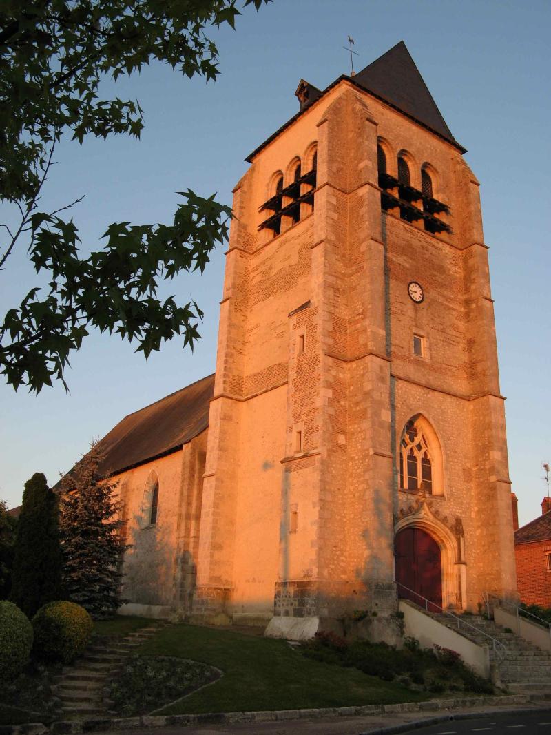 Eglise Saint-Aubin, La Ferté-Saint-Aubin