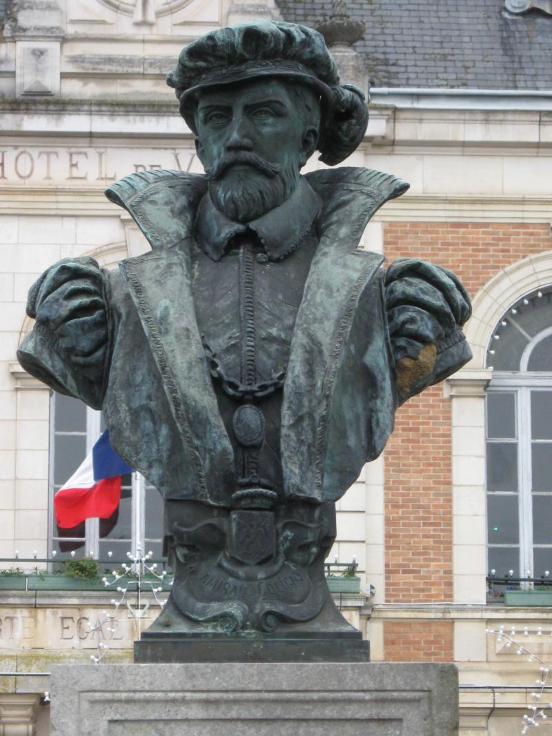 Monument à l’amiral Gaspard de Coligny, Châtillon-Coligny