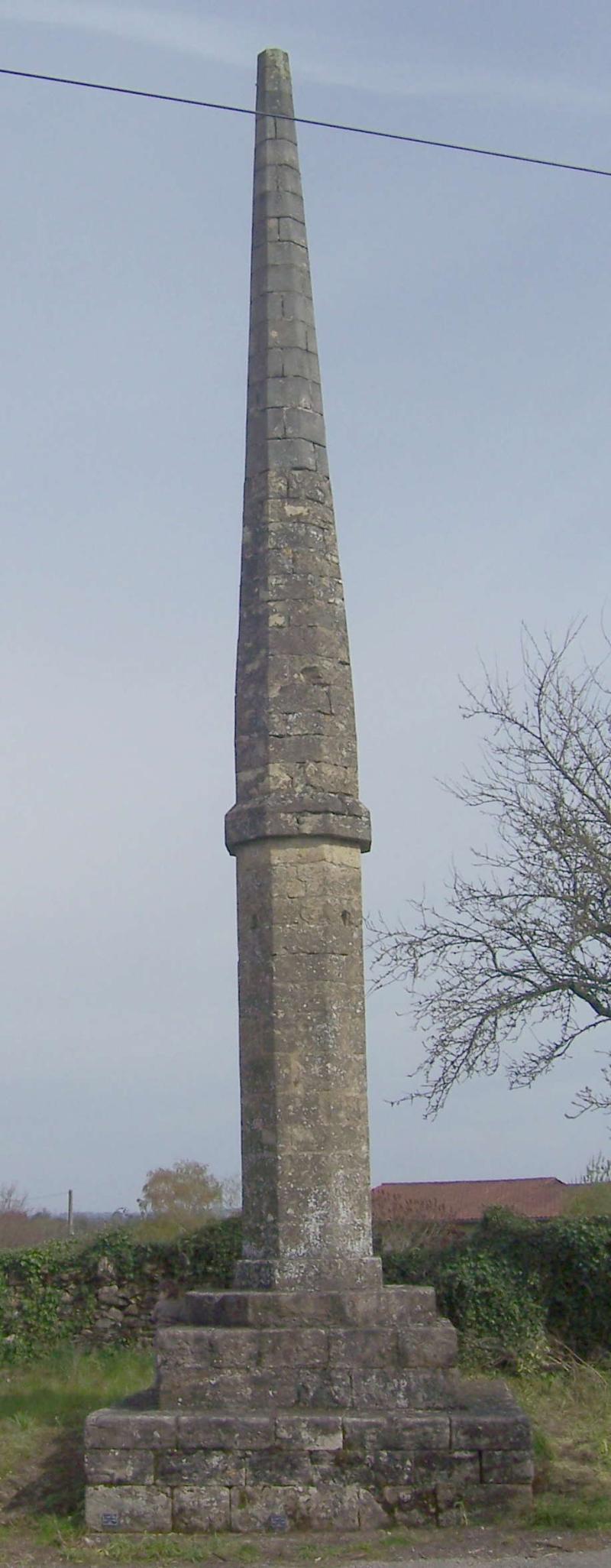 Deux obélisques ou aiguilles