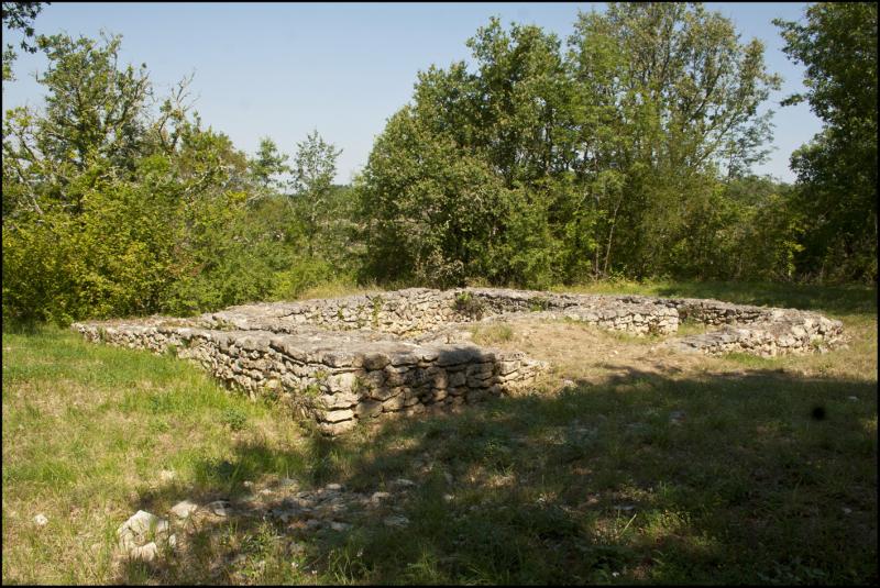 Portions de l'oppidum, Luzech