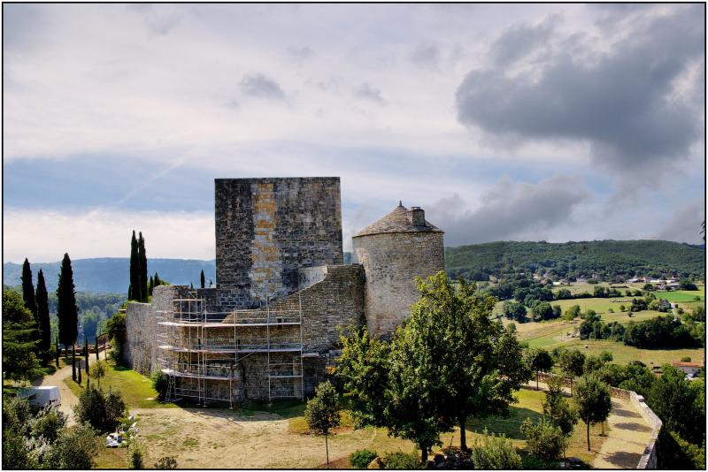 Ruines du château, Montbrun