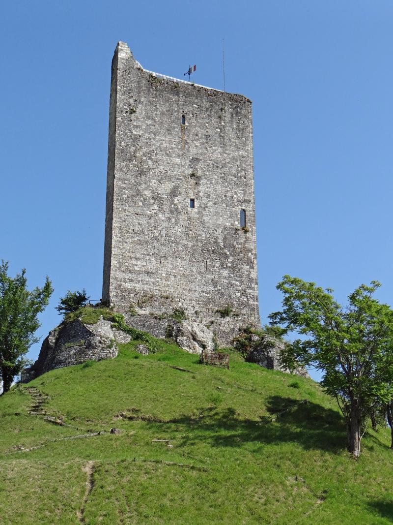 Tour-donjon, Montcuq-en-Quercy-Blanc