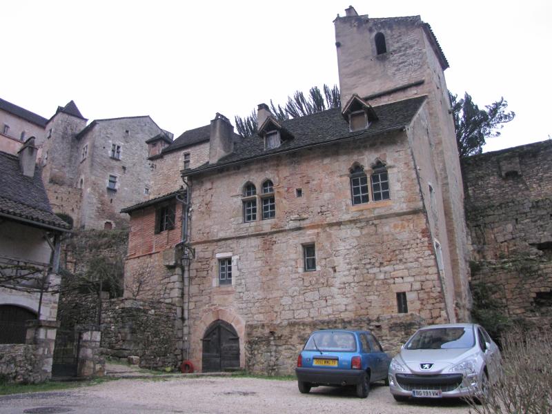 Immeuble du 14e siècle, Saint-Cirq-Lapopie