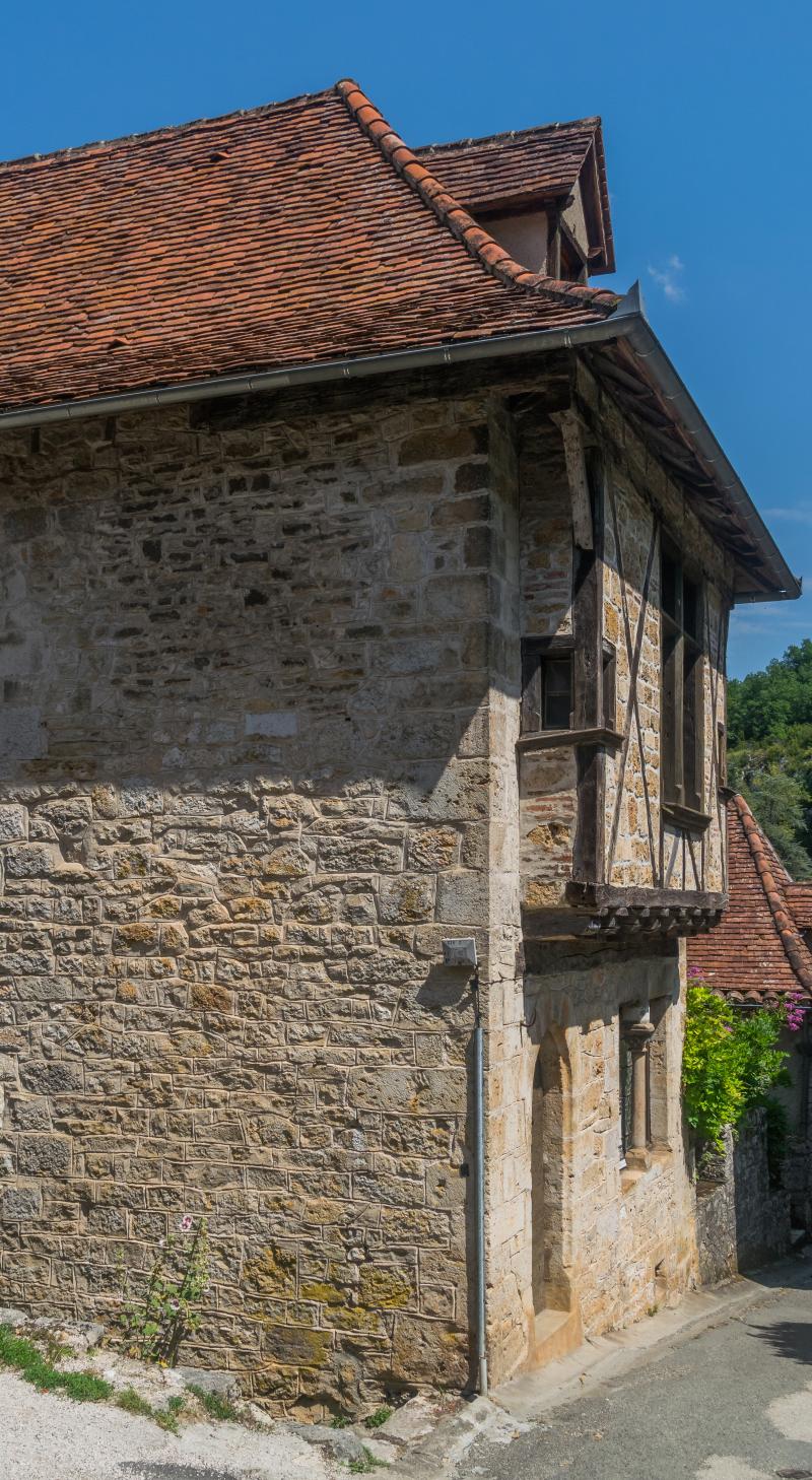 Maison du 13e siècle, Saint-Cirq-Lapopie