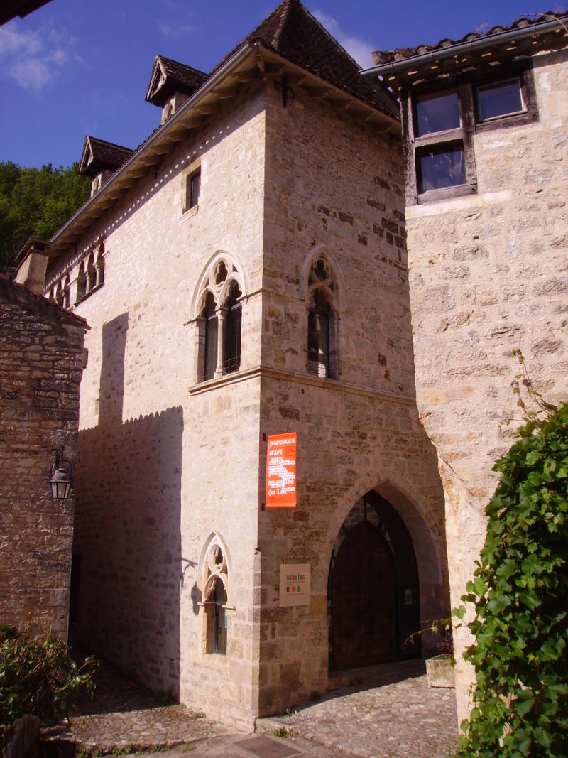 Ancien hôpital, actuellement maison Daura, Saint-Cirq-Lapopie
