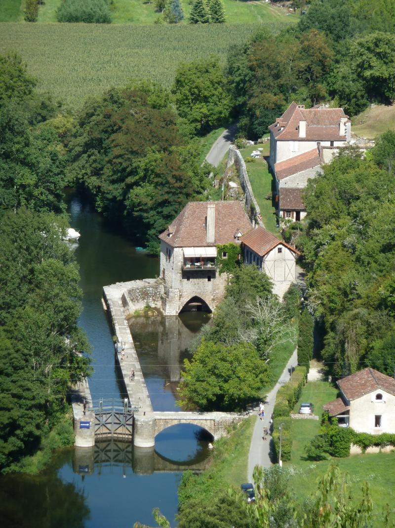 Moulin à eau, Saint-Cirq-Lapopie