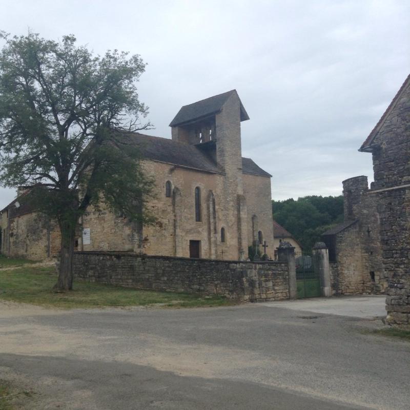 Eglise de Salvezou, Catus