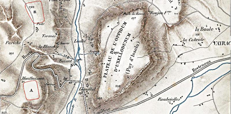Site archéologique de la " fontaine de l'Oulié ", Saint-Denis-lès-Martel