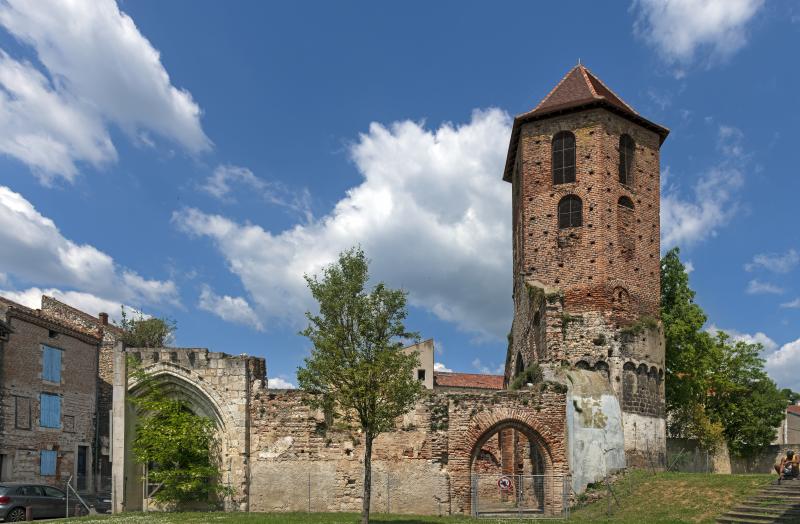 Ruines de l'ancienne église Saint-Hilaire, Agen