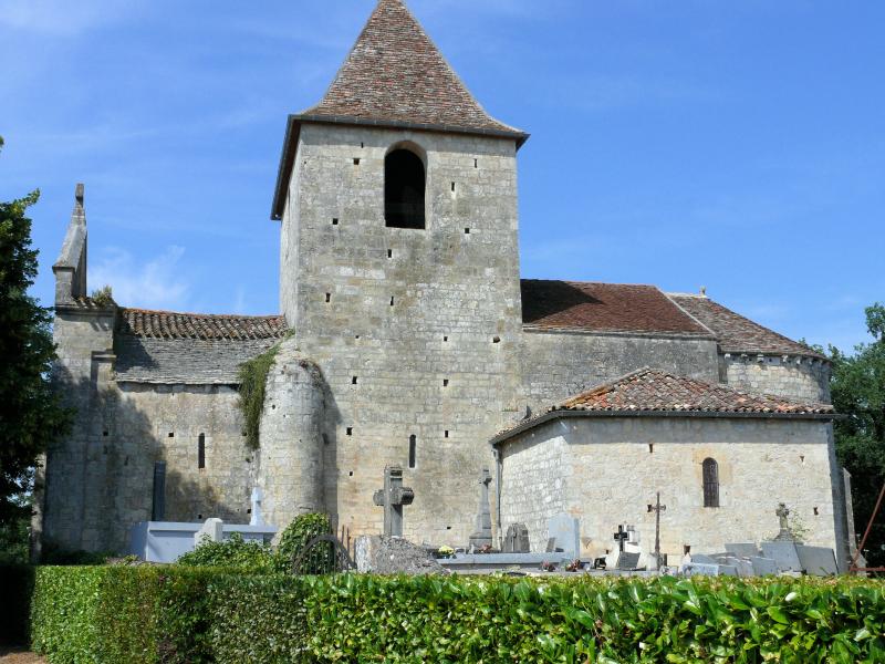 Eglise Saint-Sardos de Laurunque, Gavaudun