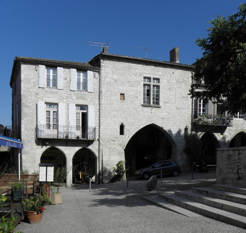 Maison à cornières, Monflanquin