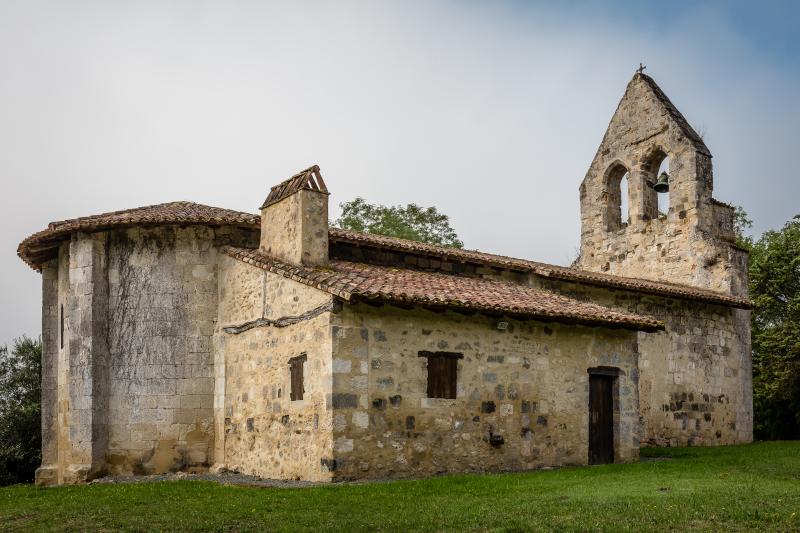Ancienne église d'Arbussan, Poudenas