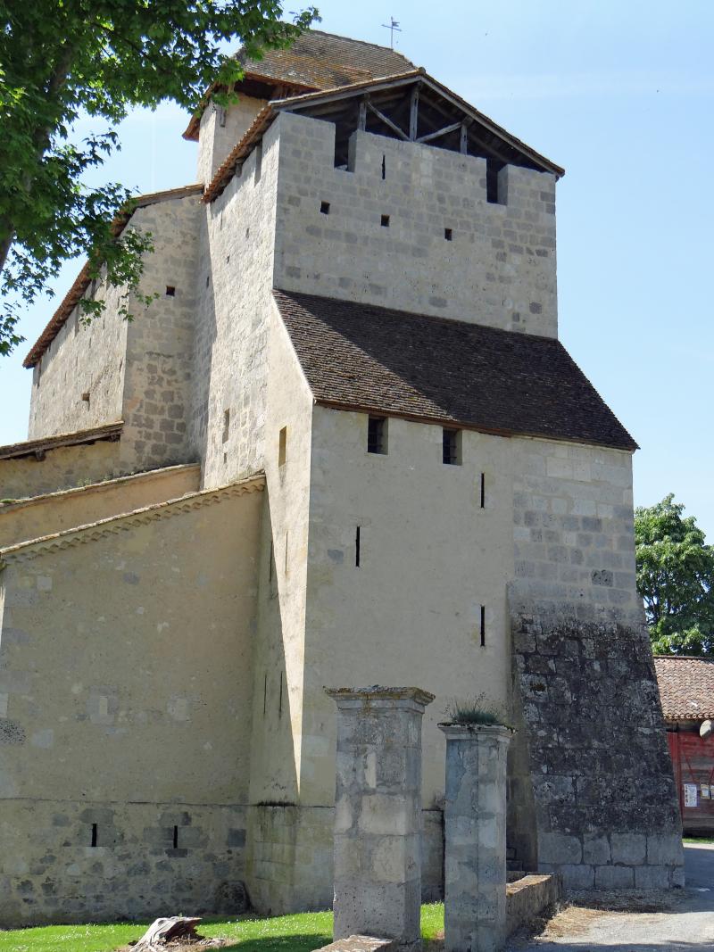 Eglise Saint-Jean de Villeneuve-de-Mézin, Lannes